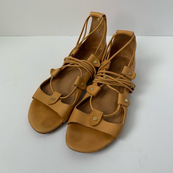 Isabel Marant | Alisa Sandal Sz 35 Amber Yellow - Picture 8 of 8